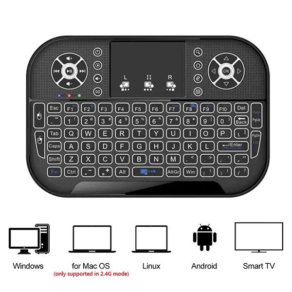 کیبورد بیسیم آی تی لینک مدل BT 2.4 Backlite