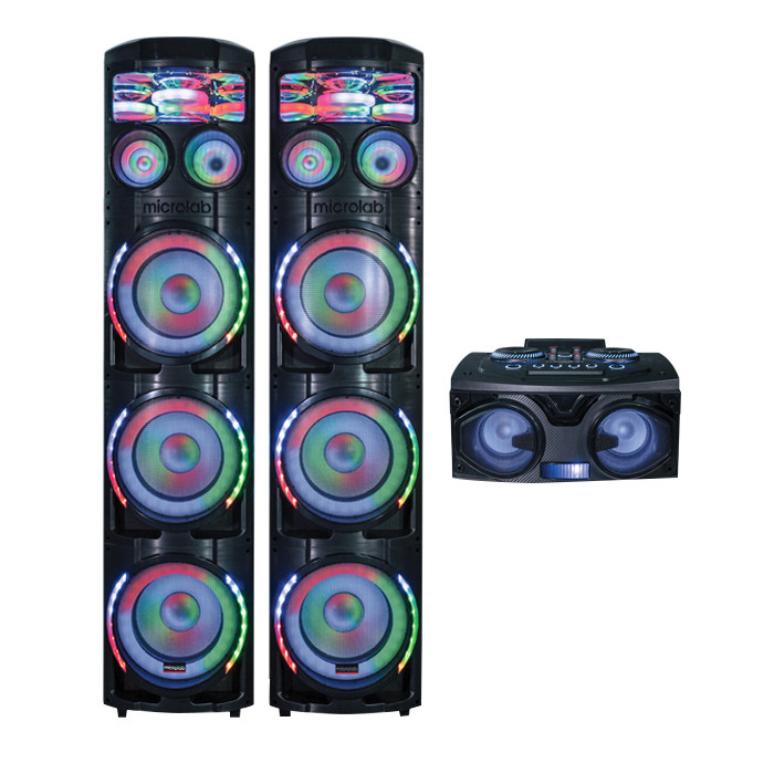 پخش کننده خانگی سه قلو میکرولب مدل DJ KM V-600