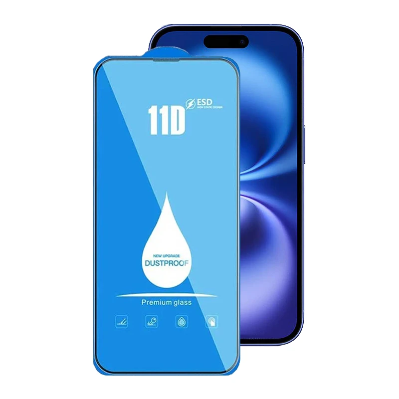 محافظ صفحه نمایش شیشه ای مدل premium glass مناسب برای گوشی موبایل اپل iPhone 16