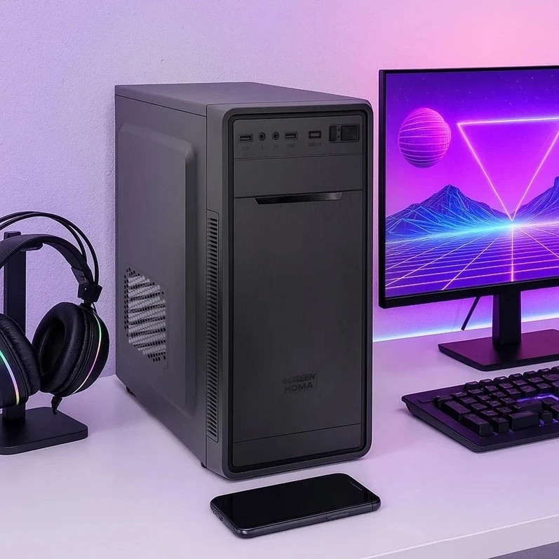 کامپیوتر دسکتاپ مدل ECO-H61-intel-Ram 8GB-HDD 500GB-Wifi-Blutooth