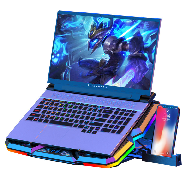 پایه خنک کننده لپ تاپ کول کلد مدل K44-RGB-R