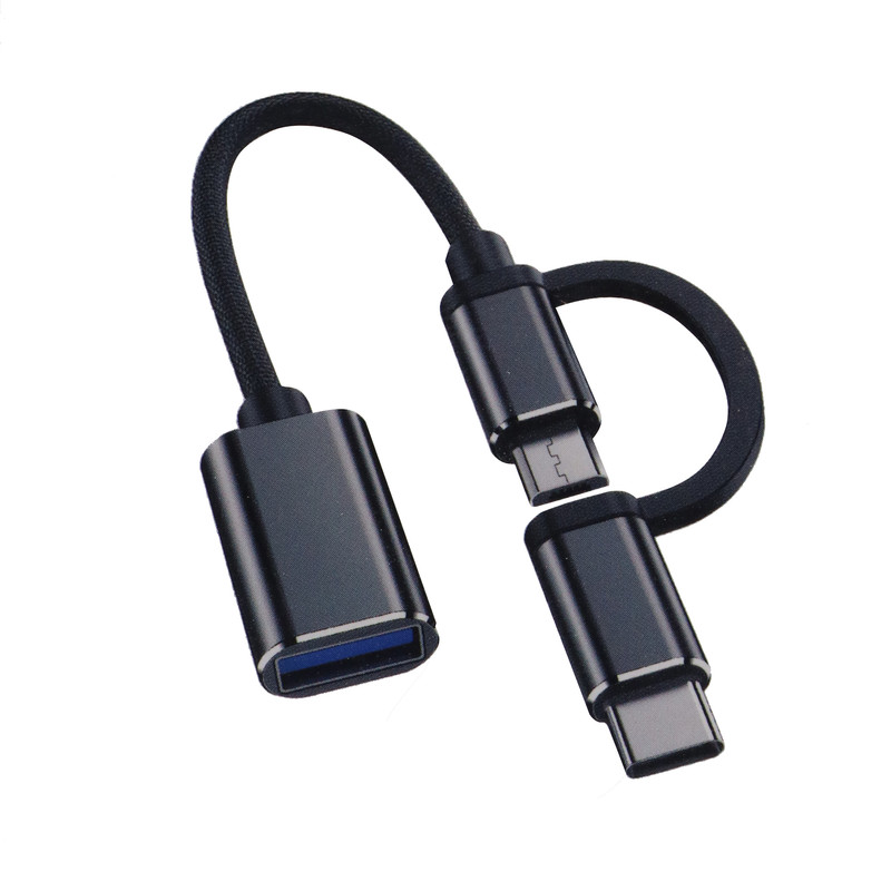 مبدل MICRO USB/USB-C به USB 3.0 /کی اف سنیور مدل A330