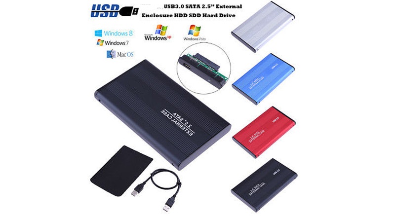 باکس تبدیل SATA به USB 3.0 مدل NM-FB فلزی 2.5 اینچی