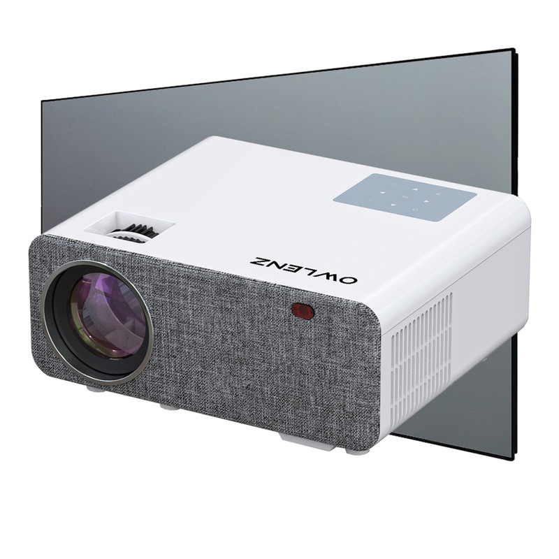ویدئو پروژکتور النز مدل SD500 Smart Android به همراه پرده نمایش با رزولوشن 1920x1080|FHD