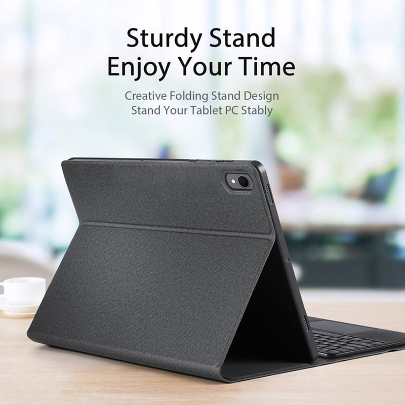 کیف کلاسوری کیبورد دار دوکس دوکیس مدل TK مناسب برای تبلت سامسونگ Galaxy Tab S11-11inch