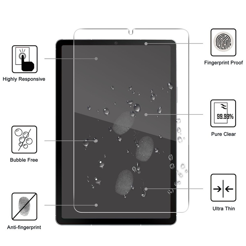 محافظ صفحه نمایش شیشه ای مدل X11 مناسب برای تبلت سامسونگ Galaxy Tab A11