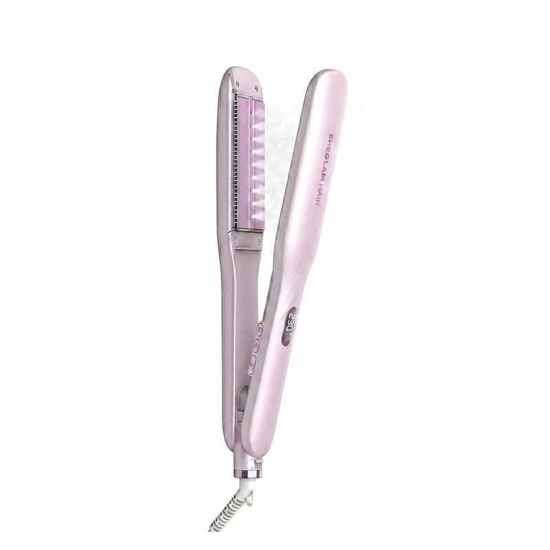 دستگاه اتو مو شیگلم مدل Sleek Chic Twist Kiss Flat Iron با تکنولوژی ضد وز، برقی