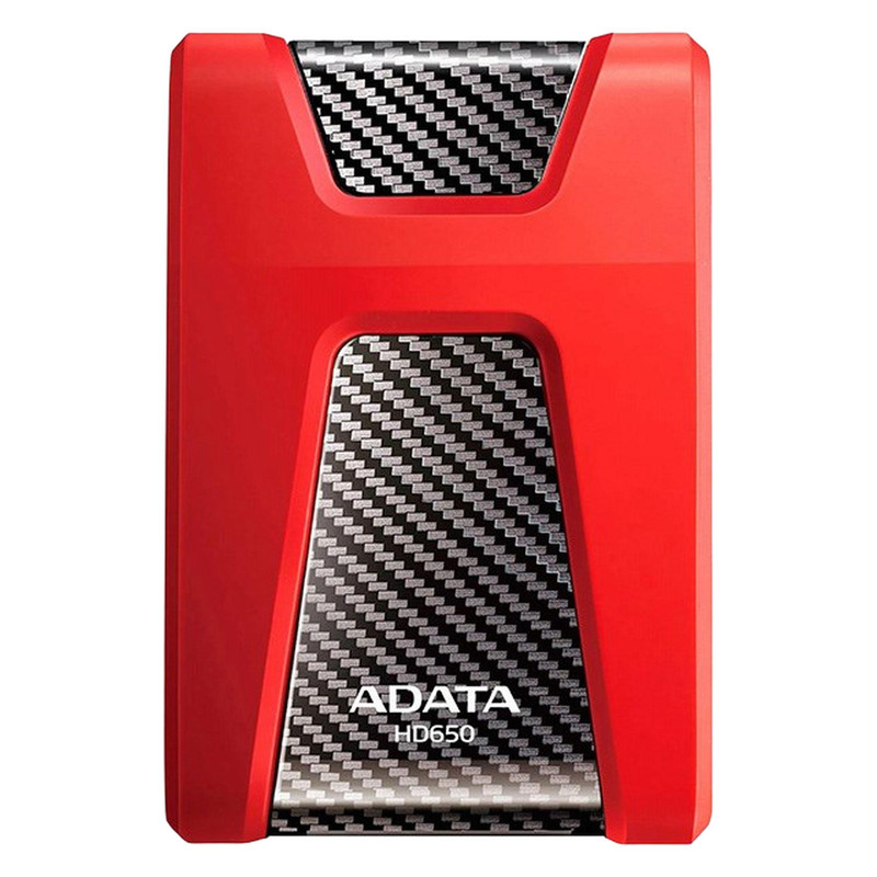 هارد اکسترنال ای دیتا مدل HD650 ظرفیت دو ترابایت دارای رابط USB Type-A 3.2