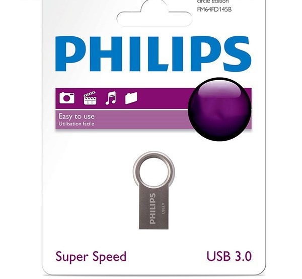 فلش مموری USB3.0 فیلیپس مدل Circle ظرفیت 16 گیگابایت