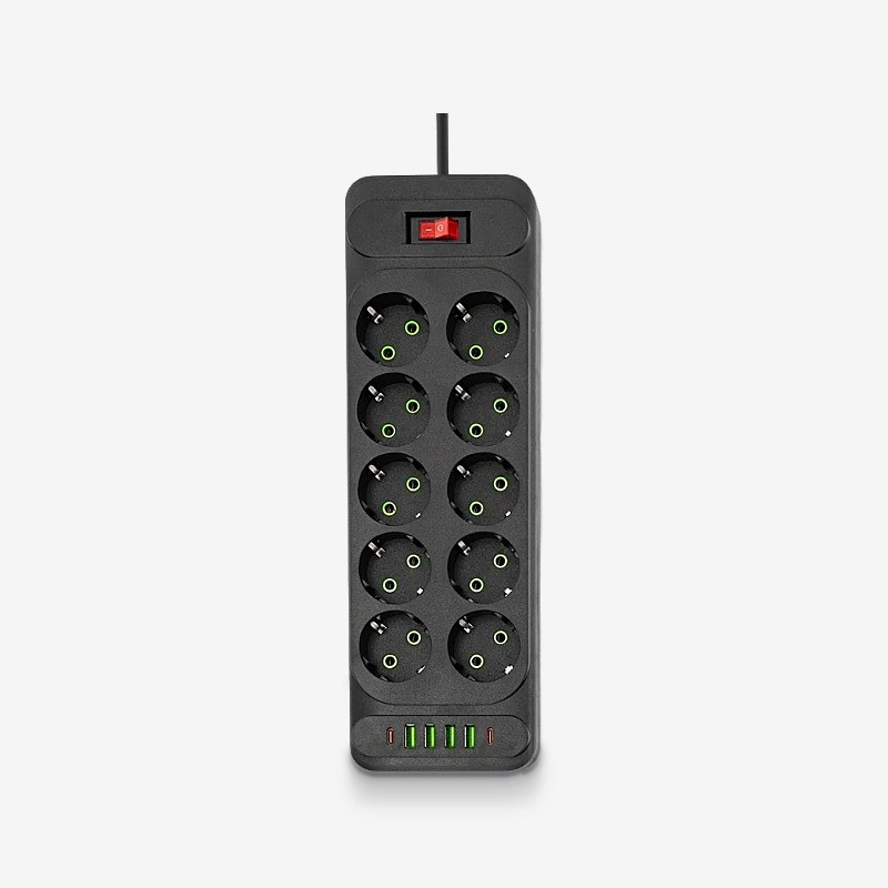 چندراهی برق پاورسوکت مدل F35U-Type-C