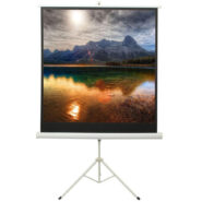 پرده نمایش پایه دار پروژکتور اسکوپ پارچه عالی سایز 200x200