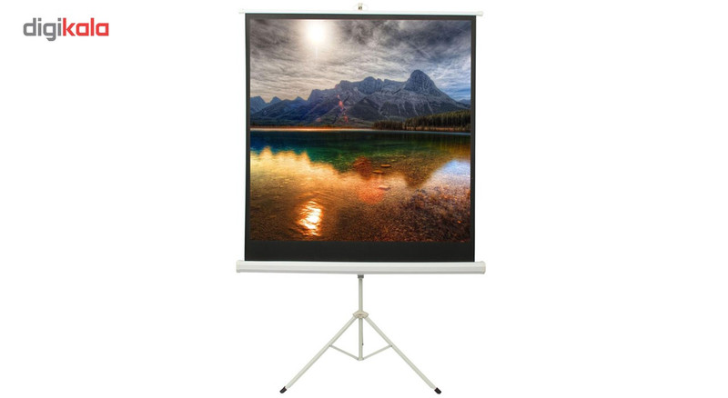 پرده نمایش پایه دار پروژکتور اسکوپ پارچه عالی سایز 200x200