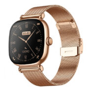 ساعت 40 میلیمتری ژوبیتر مدل jWatch L510 با نمایشگر AMOLED و تماس بلوتوثی با بند استیل