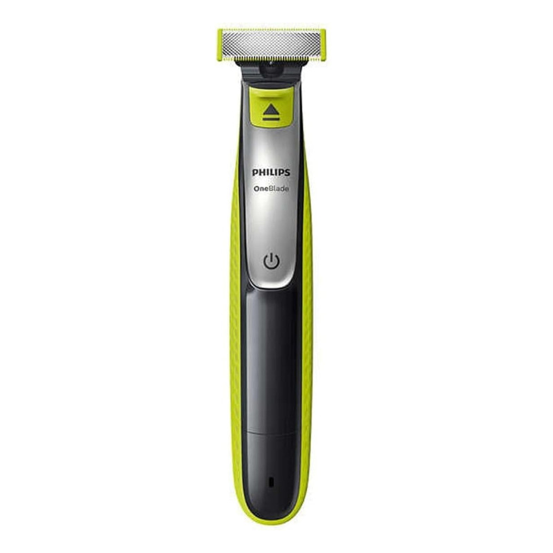 ماشین اصلاح موی صورت و بدن شارژی فیلیپس مدل QP2834/60 با فناوری OneBlade، ضد آب، تیغه استیل ضد زنگ، خط زن و حجم زن، همراه با 2 تیغه یدک، شارژ 240 دقیقه و زمان استفاده 60 دقیقه