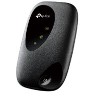 مودم 4G قابل حمل تی‌پی‌لینک مدل M7200 با باتری 2000 میلی‌آمپرساعت، سرعت انتقال 300Mbps، پشتیبانی از اتصال بی‌سیم و باسیم، وزن 100 گرم، امنیت WPA2 و قابلیت استفاده تا 8 ساعت