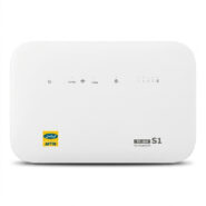 مودم 4G TD-LTE ایرانسل مدل TF-i60 S1 با سیم کارت و 300 گیگابایت اینترنت 6 ماهه، پشتیبانی همزمان 32 کاربر، 4 پورت LAN، چهار شبکه بی‌سیم مستقل، سرعت دانلود 300 مگابیت بر ثانیه و آنتن 5dBi