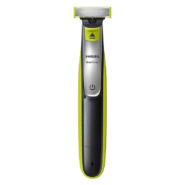 ماشین اصلاح موی صورت و بدن شارژی فیلیپس مدل QP2834/60 با فناوری OneBlade، ضد آب، تیغه استیل ضد زنگ، خط زن و حجم زن، همراه با 2 تیغه یدک، شارژ 240 دقیقه و زمان استفاده 60 دقیقه