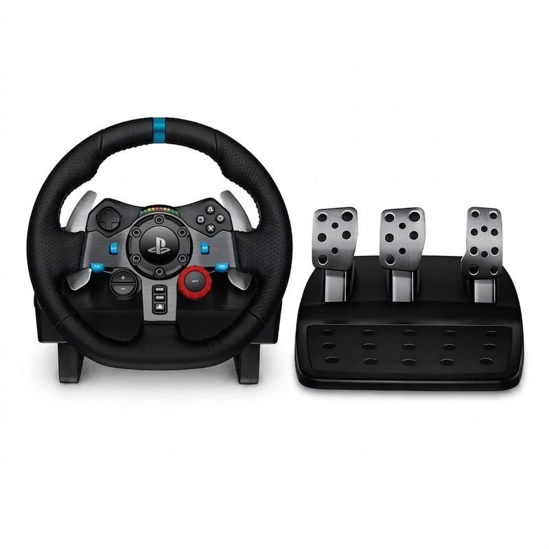 فرمان بازی لاجی مدل G29 Driving Force مخصوص PS4/PC