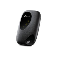 مودم 4G قابل حمل تی پی‌لینک مدل M7000 با پشتیبانی از اتصال بی‌سیم، حداکثر 10 کاربر، آنتن داخلی 20dBm، سرعت دانلود 150Mbps و سرعت آپلود 50Mbps، منبع تغذیه باتری و رابط microUSB