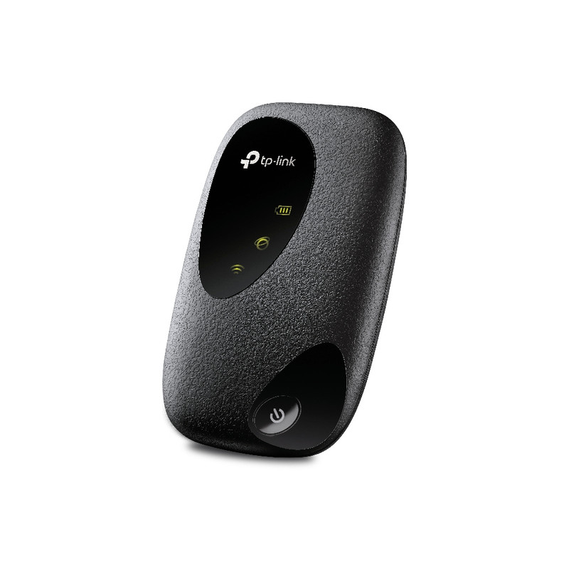 مودم 4G قابل حمل تی پیلینک مدل M7000 با پشتیبانی از اتصال بیسیم، حداکثر 10 کاربر، آنتن داخلی 20dBm، سرعت دانلود 150Mbps و سرعت آپلود 50Mbps، منبع تغذیه باتری و رابط microUSB