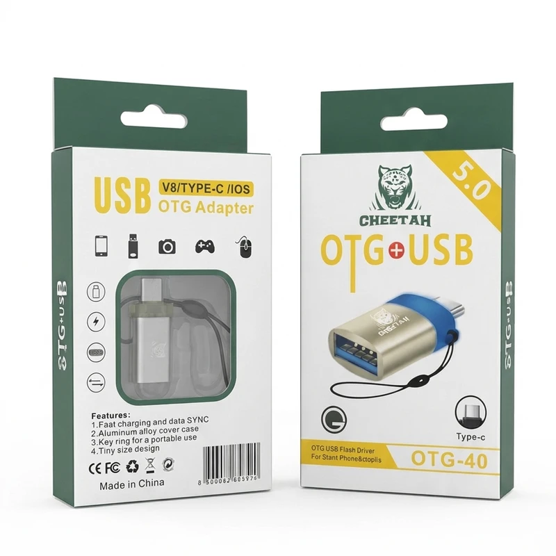 مبدل USB به USB-C چیتا مدل V8