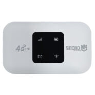 مودم جیبی 4G LTE اسفیورد مدل M720 با باتری 3000 میلی‌آمپر ساعت، پشتیبانی از 4.5G، اتصال همزمان تا 10 کاربر، سرعت دانلود 150 مگابیت بر ثانیه، وای‌فای 802.11b/g/n و قابلیت اتصال USB