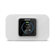 مودم قابل حمل 4G LTE نتربیت مدل NWR-940X با باتری 3000 میلی‌آمپر، پشتیبانی همزمان تا 32 کاربر، فناوری Wi-Fi 6، سرعت دانلود 150Mbps و امنیت WPA3 با صفحه نمایش 2 اینچ و درگاه USB Type-C