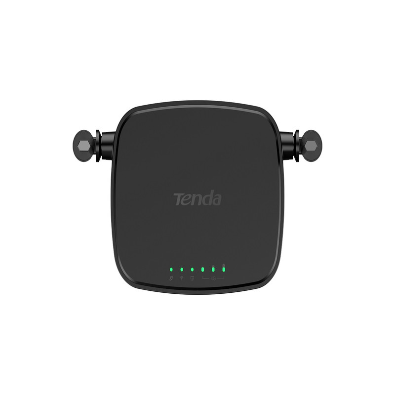 مودم روتر سیمکارتی 4G تندا مدل 4G03 pro با پشتیبانی از شبکه 4G و اتصال بیسیم 2.4 گیگاهرتز با سرعت 300 مگابیت بر ثانیه، دارای درگاههای WAN/LAN و LAN